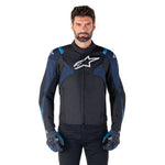 Alpinestars T-Jaws V4 WP Jacket Black Dark Blue Blithe