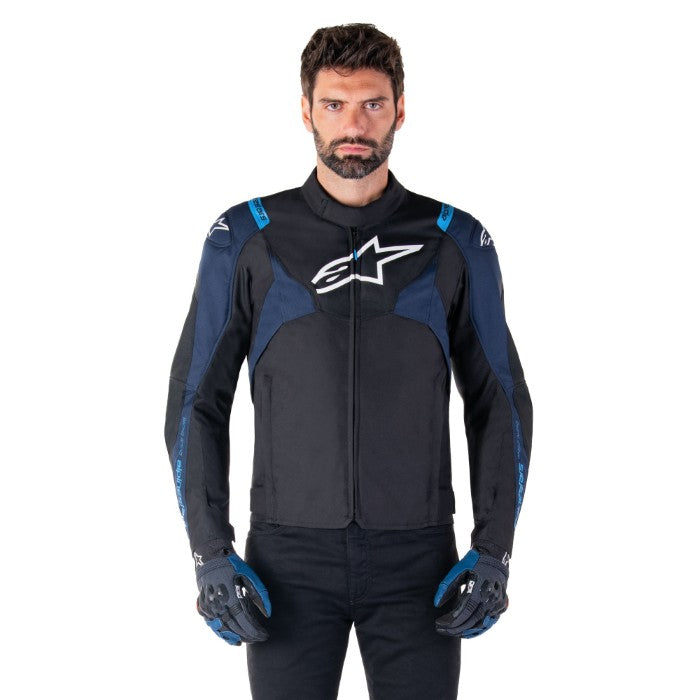 Alpinestars T-Jaws V4 WP Jacket Black Dark Blue Blithe
