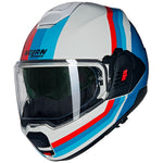 Nolan N120-1 Lineo  347 White Blue Red