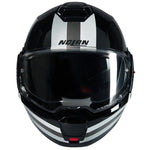 Nolan N120-1 Lineo  348 Black White Silver