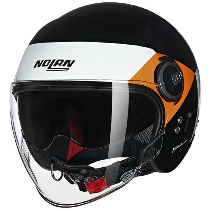 Nolan N21 Visor 06 Onirico 345 Black Orange Silver