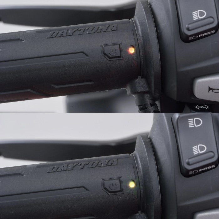 Daytona Touring/Adventure Bike Heated Grips - Battery Protection