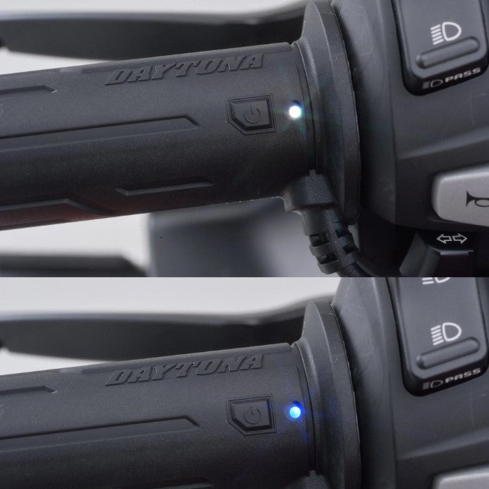Daytona Touring/Adventure Bike Heated Grips - Battery Protection