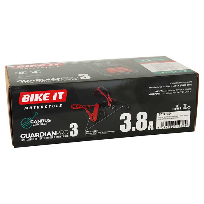 Bike It Guardian Pro 3 Battery Charger & Maintainer
