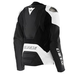 Dainese Racing 5 Leather Jacket Women 622 Black White