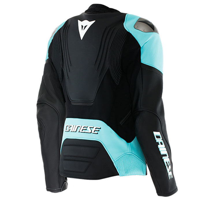 Dainese Racing 5 Leather Jacket Women 77N Black Water