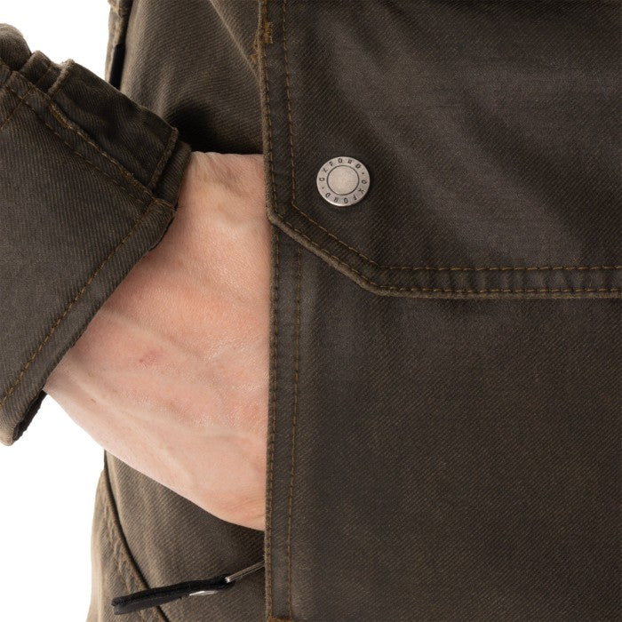 Oxford Sterling D2D Mens Jacket Khaki