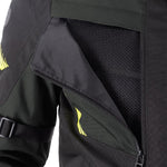 Oxford Toronto 1.0 D2D Mens Jacket Black Green Fluo