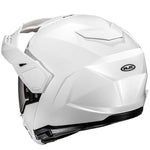 HJC I80 Pearl White Flip Up Dual Sport Helmet