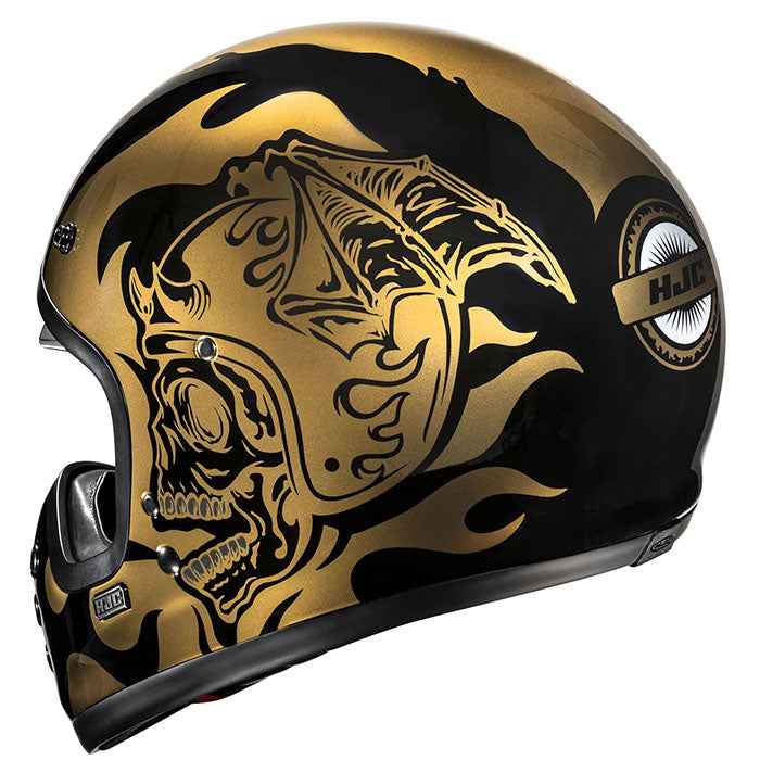HJC V60 Flame MC9 Gold