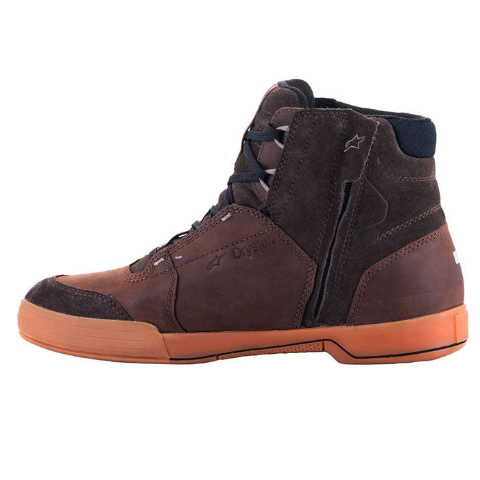 Alpinestars Chrome Crafted Drystar Shoes Brown Gum