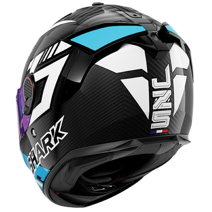 Shark Spartan GT Pro Carbon Zarco  Carbon White Blue