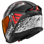 Shark Skwal I3 Jet Hellcat Matt Black Anthracite Red