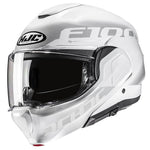 HJC F100 Hetal MC10 White
