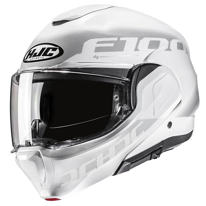 HJC F100 Hetal MC10 White