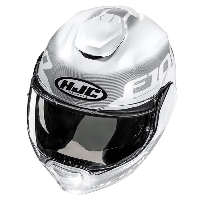 HJC F100 Hetal MC10 White