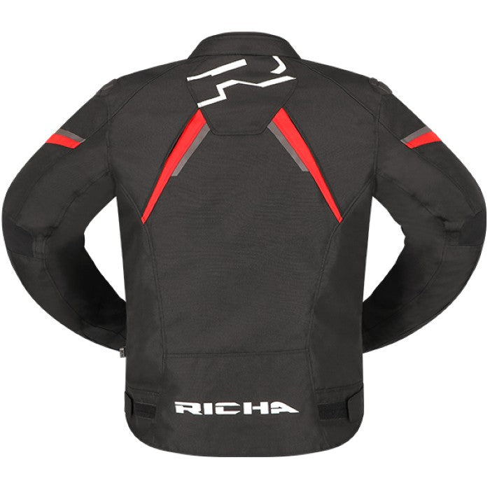 Richa Gotham 3 WP Waterproof Jacket Black Red