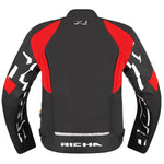 Richa Stradale Tex WP Waterproof Jacket Black White Red