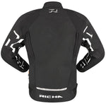 Richa Stradale Tex WP Waterproof Jacket Black White