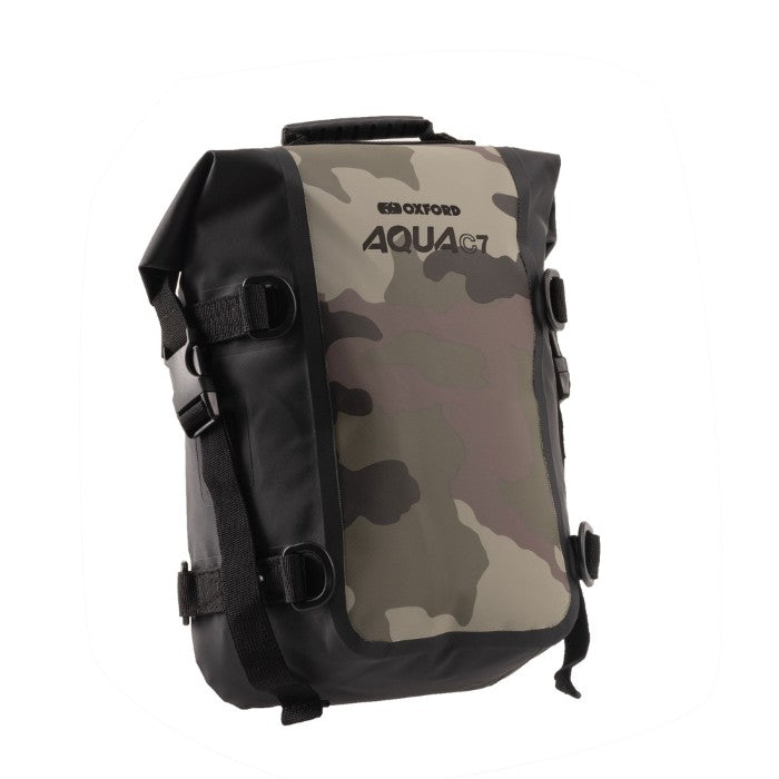 Oxford Aqua Waterproof C7 Crash Bar Bag - Camouflage