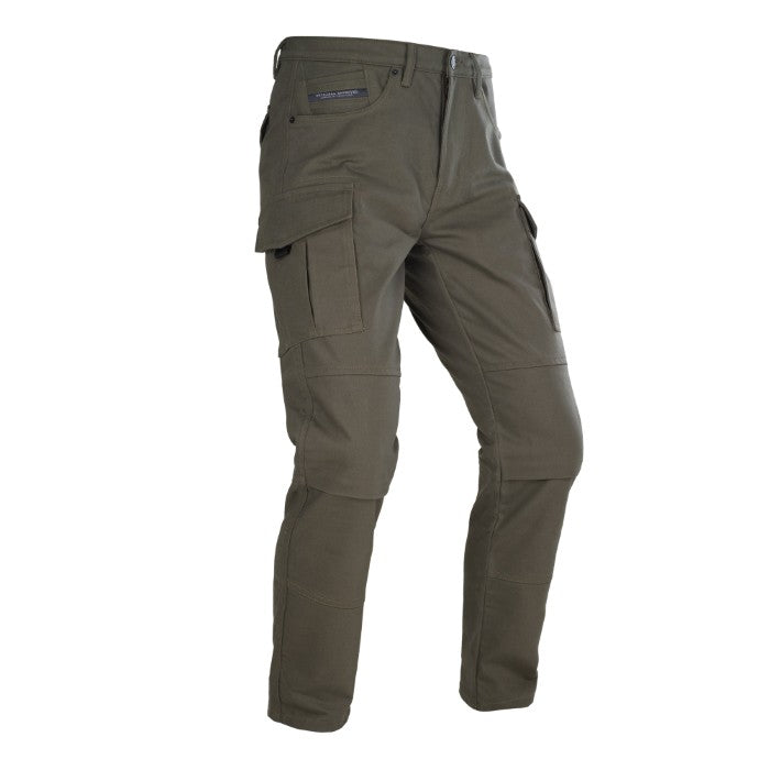 Oxford OA AA Cargo Mens Khaki Motorcycle Jeans Short Leg