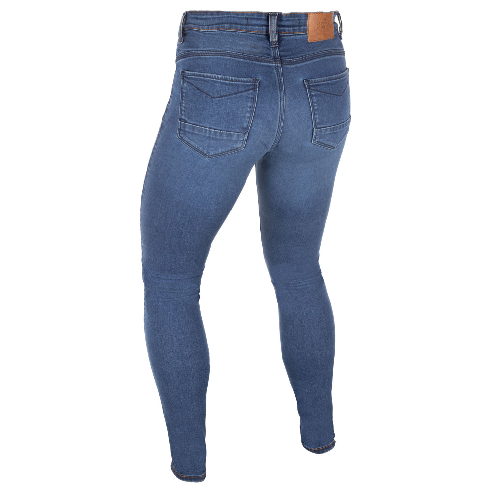 Oxford Original Sofia AA Ladies Mid Blue Jean