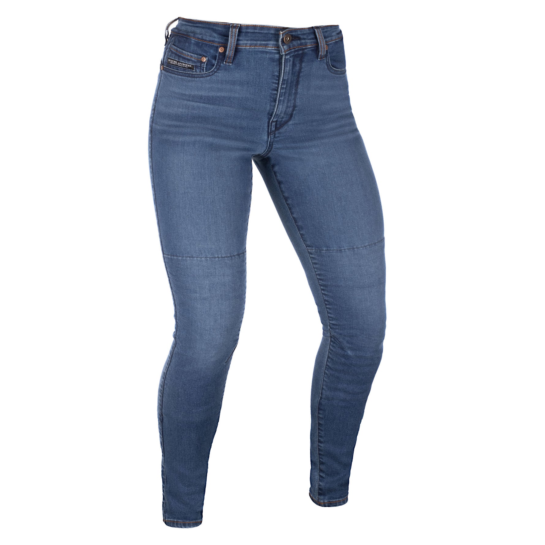 Oxford Original Sofia AA Ladies Mid Blue Jean