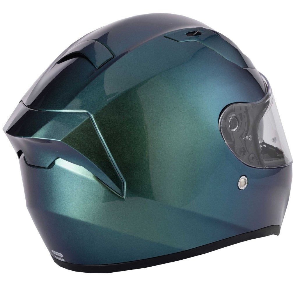 Vcan H128 Gradient Green/Blue Helmet