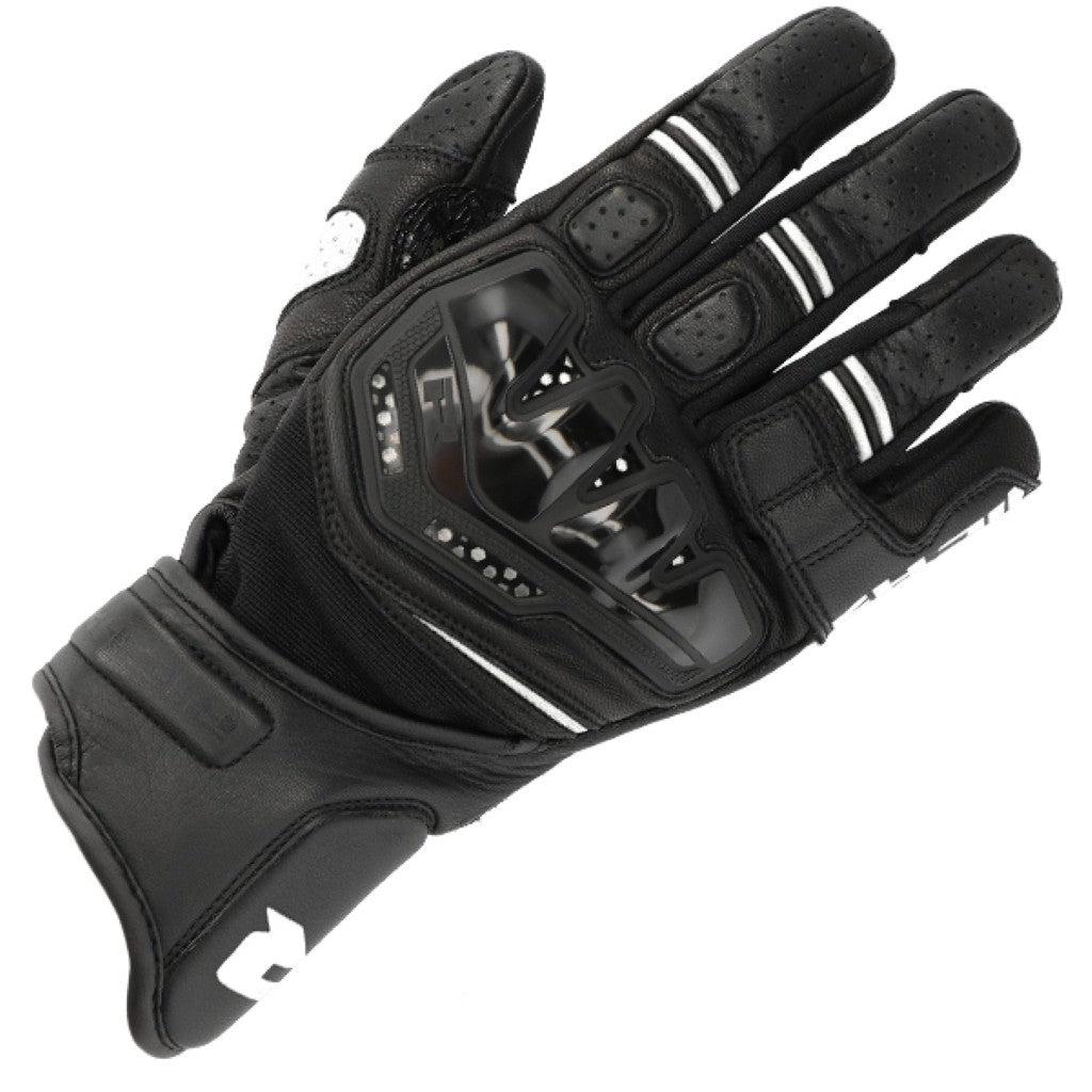 Richa Stradale Stealth Gloves Black White