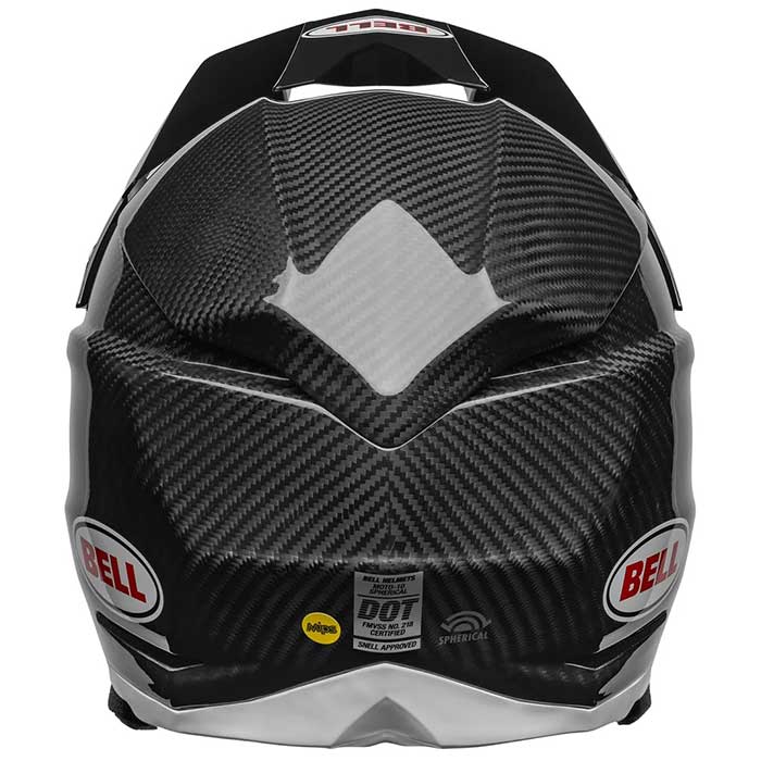 Bell Moto-10 Spherical Mips Black White