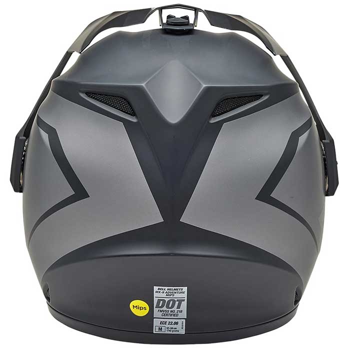 Bell MX-9 Adventure Blackout Matt Black Grey