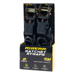 RiderR Ratchet Straps Black