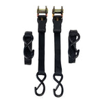 RiderR Ratchet Straps Black