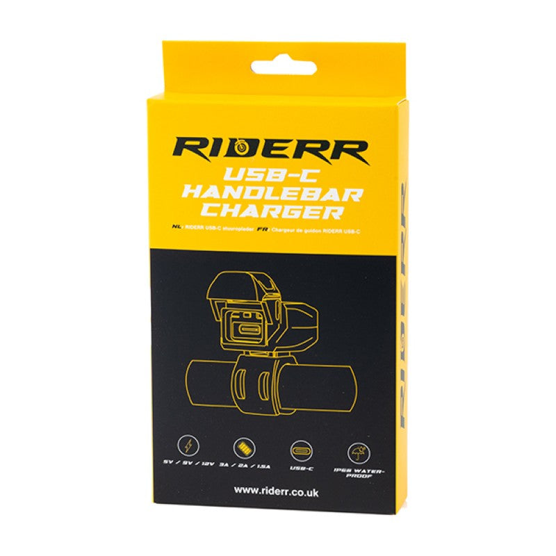 RiderR USB-C Handlebar Charger