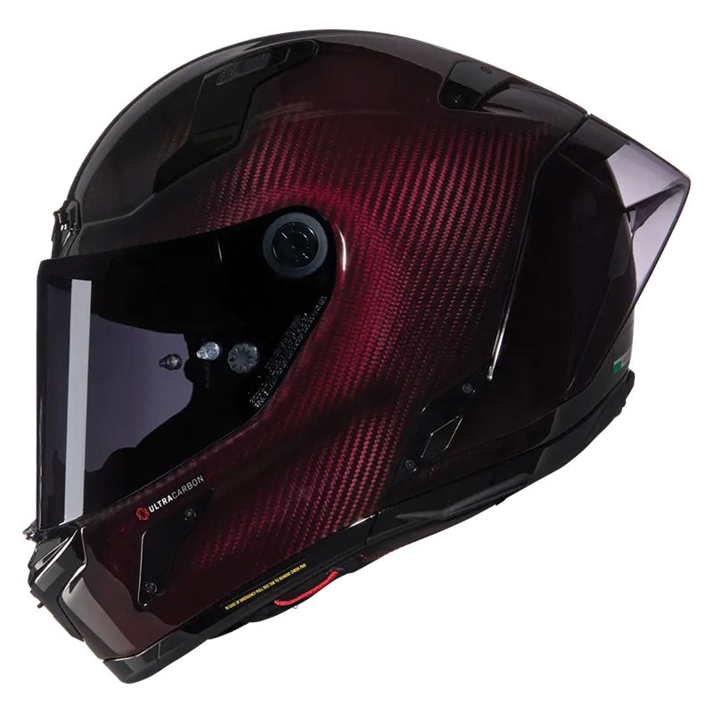 Nolan X-804 RS Liquido 326 Red Carbon Silver