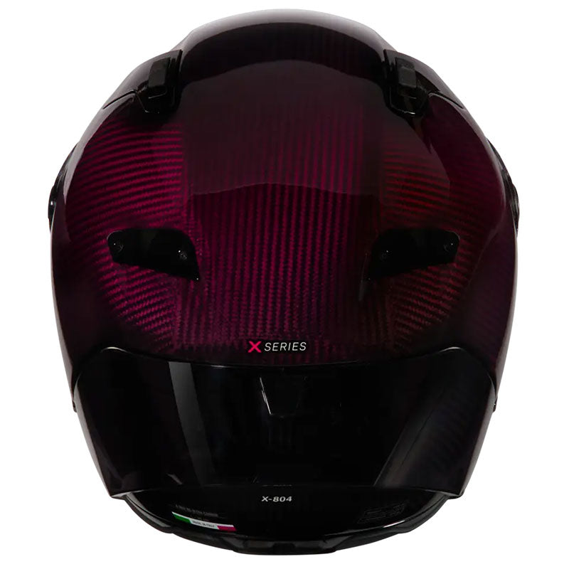 Nolan X-804 RS Liquido 326 Red Carbon Silver