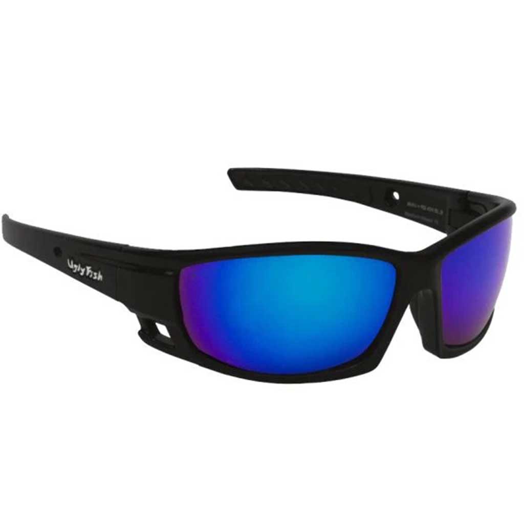 Ugly Fish RS404 Rocket Black Blue Revo Sunglasses