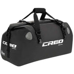 CRGO By Richa Major Black 40L Duffel Roll Top Waterproof Bag