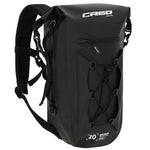 CRGO By Richa Niagara Black 20L Roll Top Travel Backpack