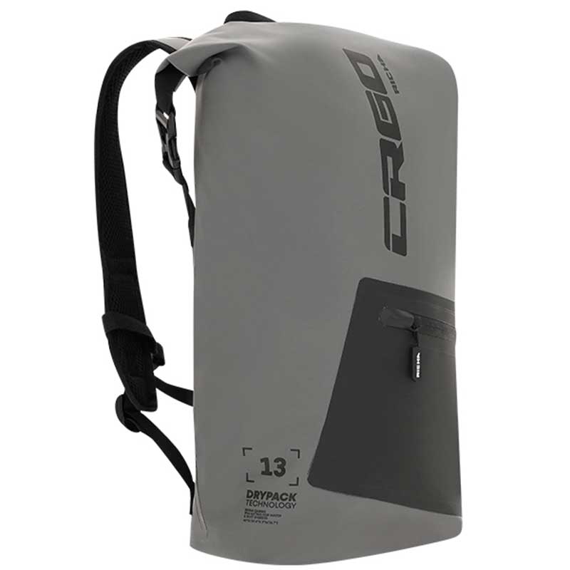 CRGO By Richa Saigon Grey 13L Roll Top Waterproof Backpack