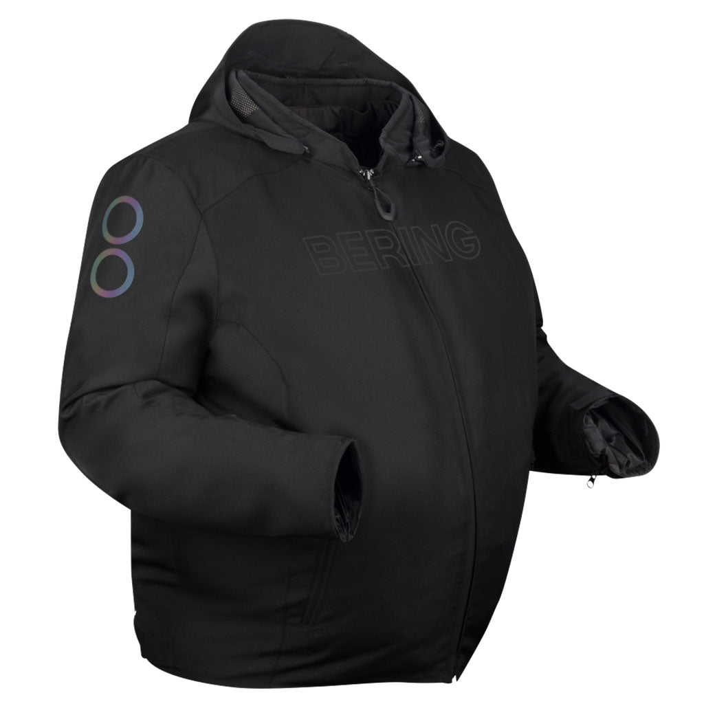 Bering Warwick King Size Black Plus Size Jacket