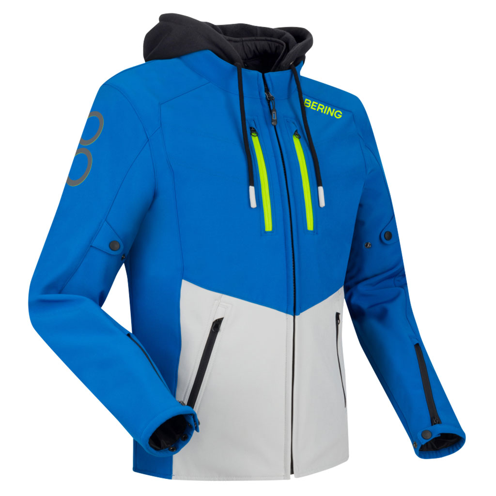 Bering Rotor Blue Light Grey Jacket