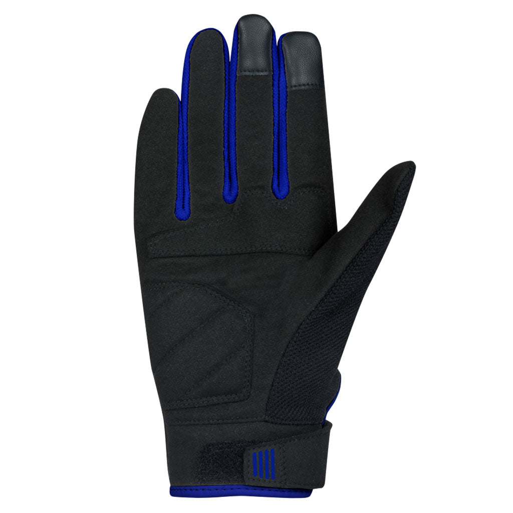 Bering Breeze Black Blue Mesh Summer Gloves