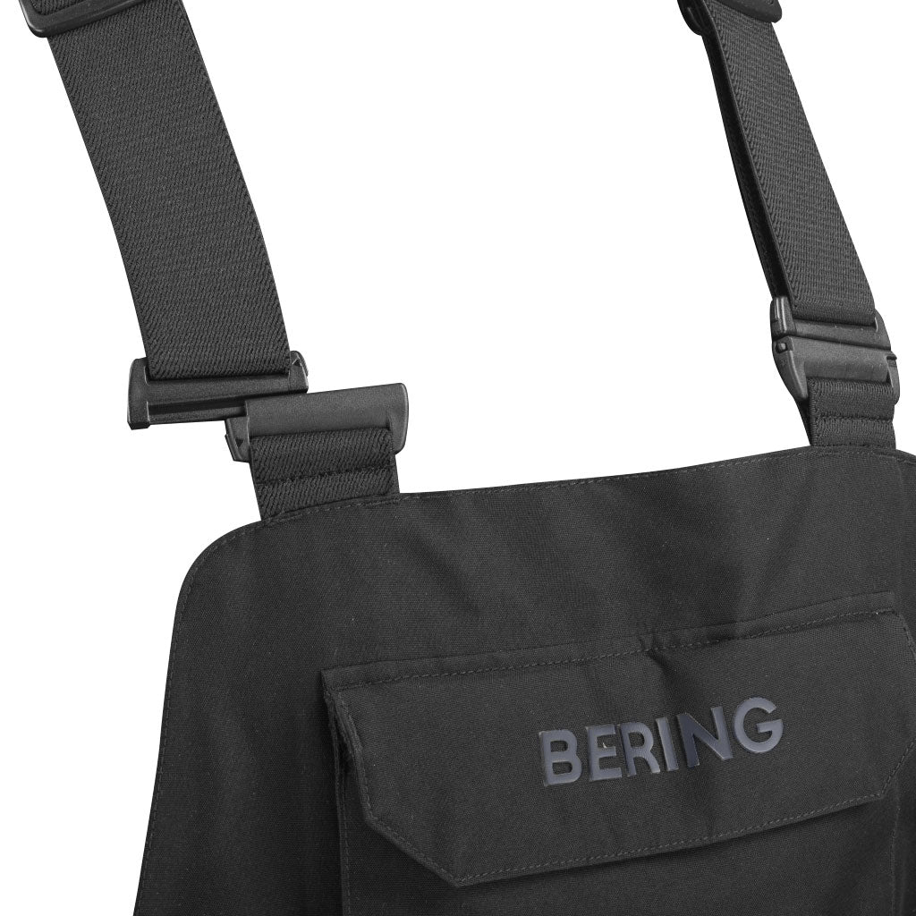 Bering Lakefield GTX Laminated Black Salopettes
