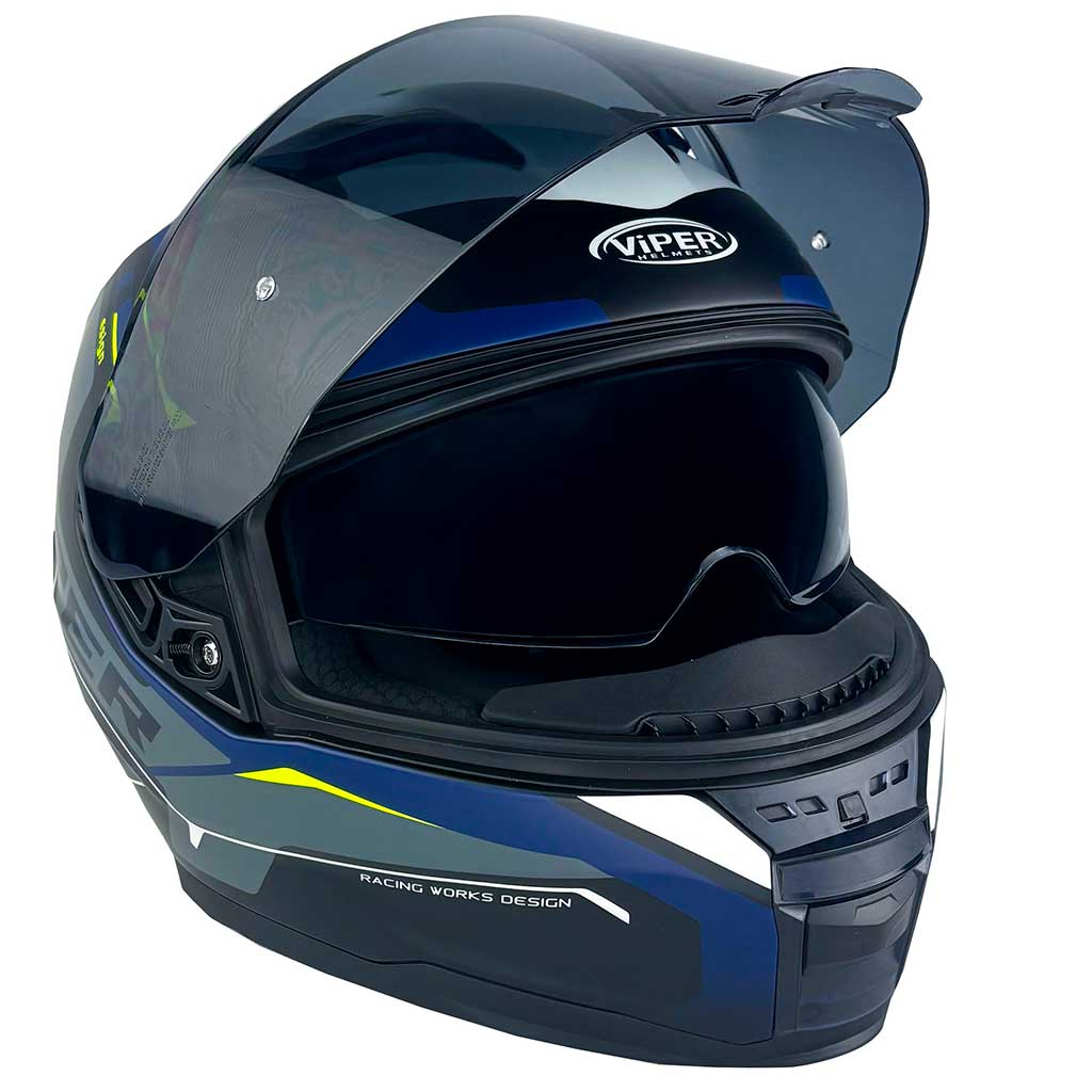 Viper VRP.303 RSV255 Reactor Matt Black Blue