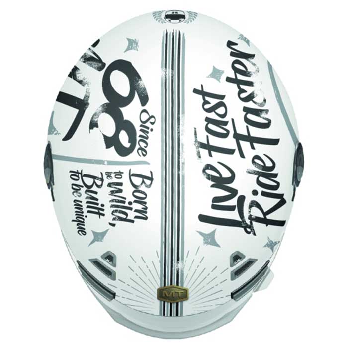 MT Jarama SV Art A2 Gloss White Black