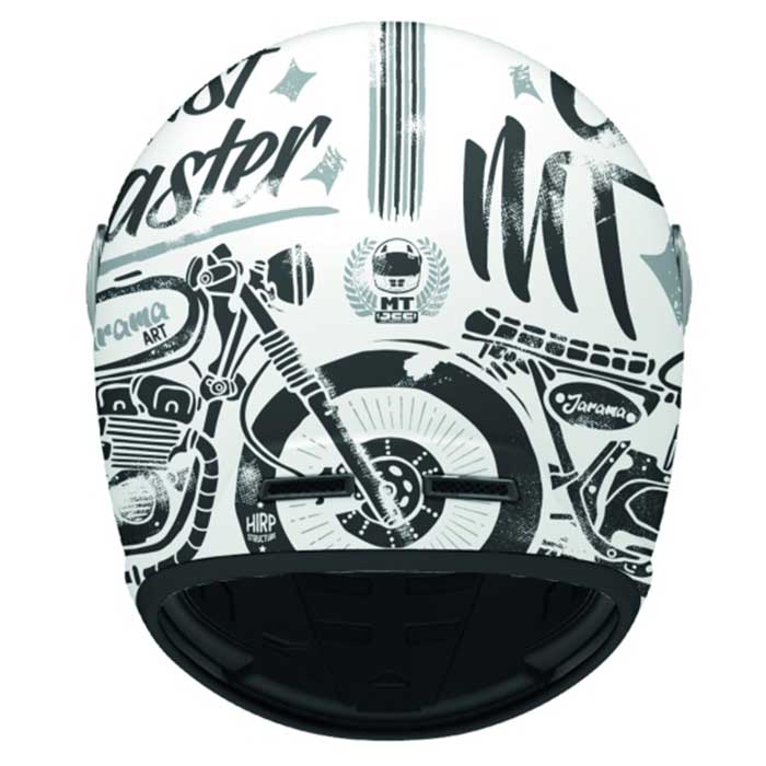 MT Jarama SV Art A2 Gloss White Black
