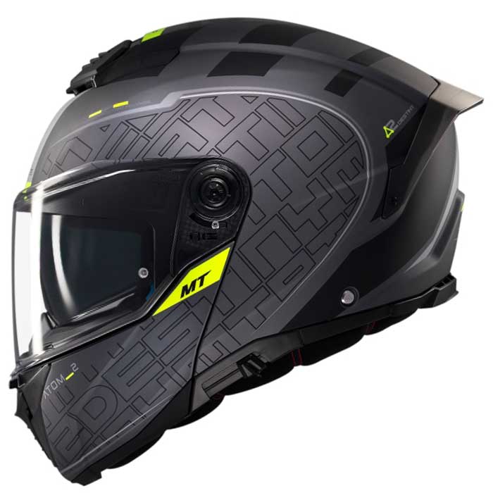 MT Atom 2 Destiny C2 Matt Black Fluo