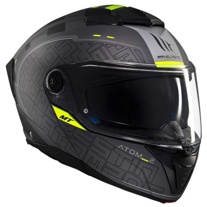 MT Atom 2 Destiny C2 Matt Black Fluo