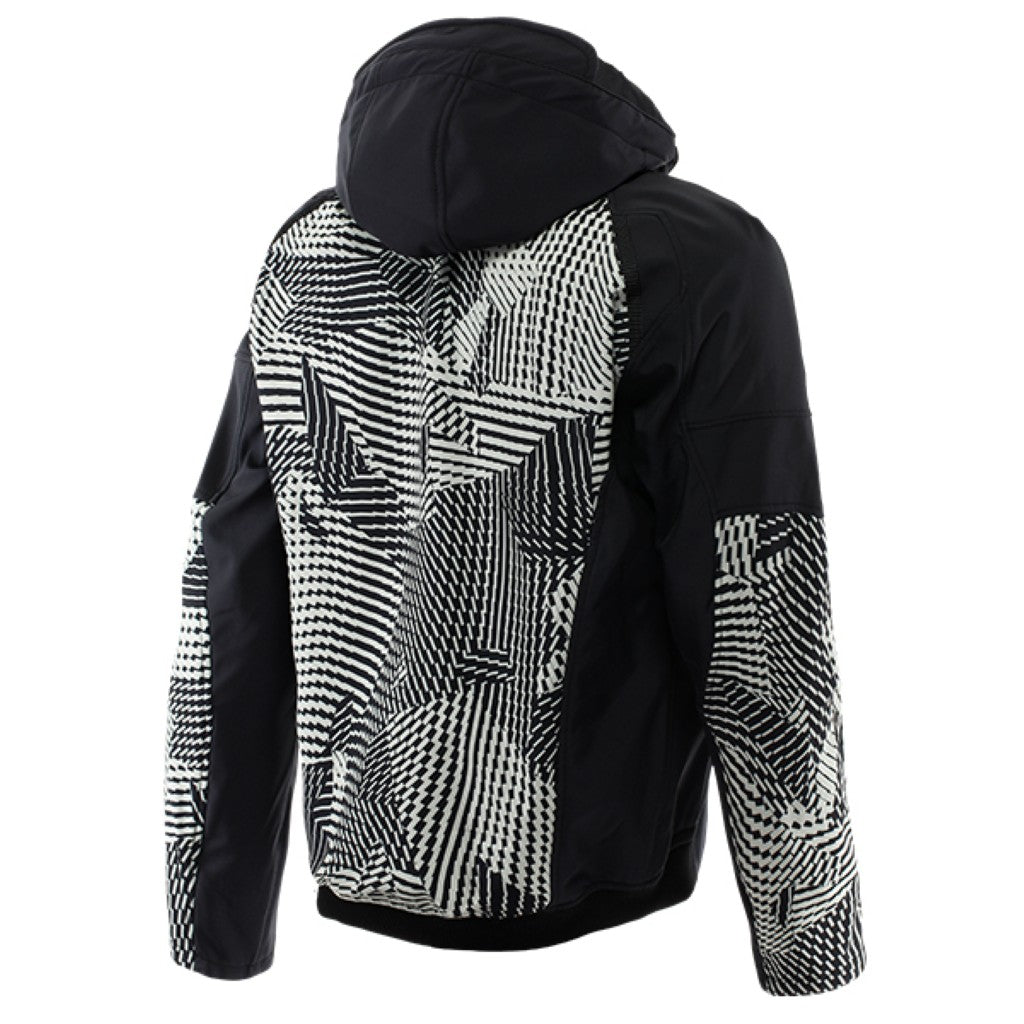 Dainese Ignite 2 Hoodie Tex Jacket Black Moss Grey